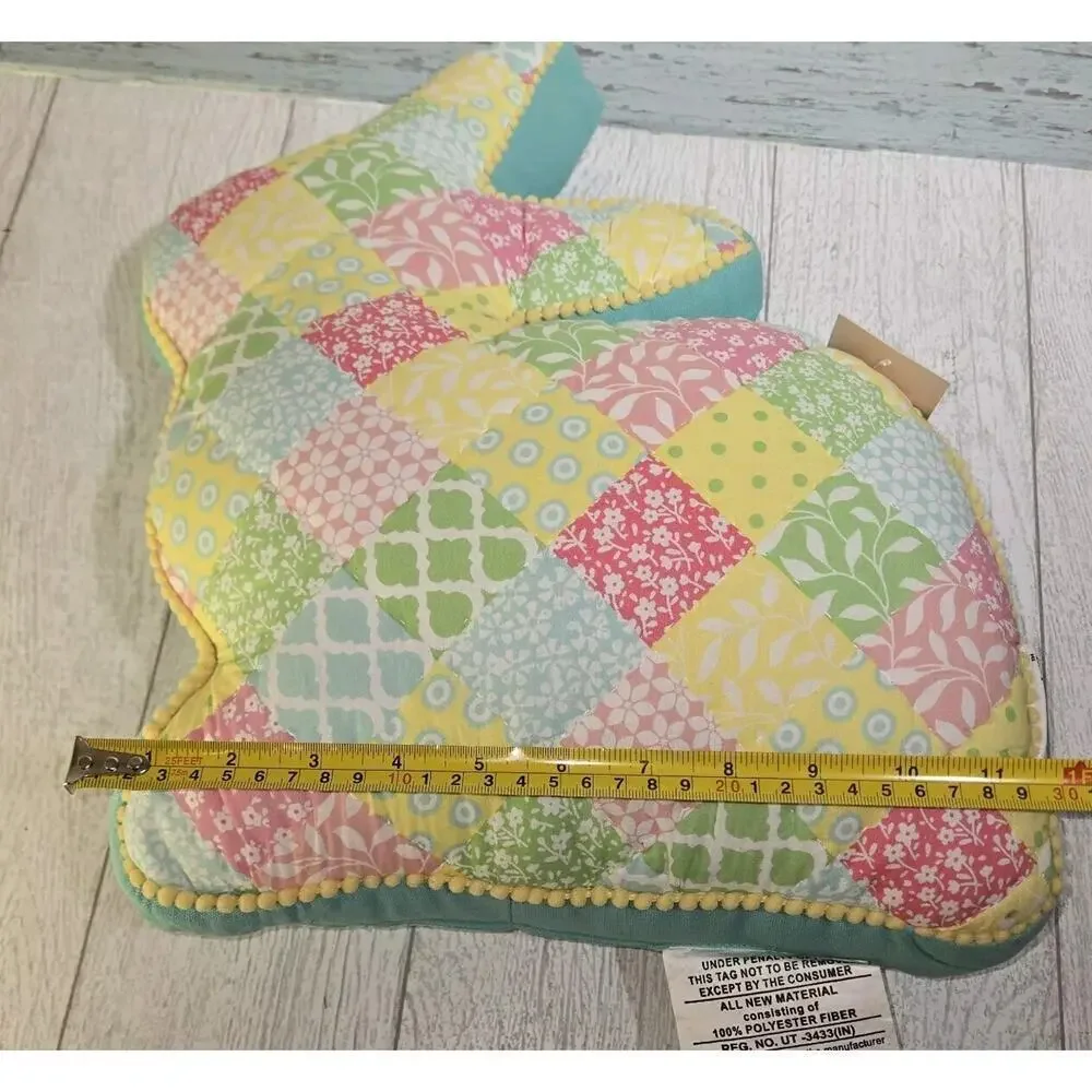 Cupcakes And Cashmere Spring Quilted Design Pillow 12x15